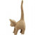Cat, H: 28 cm, L: 12 cm, 1 pc [HOB-26537]