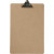 Clipboard, A4 23x34 cm, thickness 3 mm, 1 pc, silver, MDF [HOB-265880]