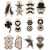Foam Stamps, size 12x18 cm, thickness 15 mm, 12 pcs [HOB-27570]