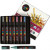 Uni Posca Marker, line width: 2.5 mm, PC-5M, 8 pcs, metallic colours [HOB-276901]