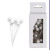 Push Pins 10 mm White [IFS-27700]