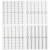 Stick-On Rhinestones, L: 15 cm, W: 1-2 cm, 48 pcs, silver [HOB-28173]