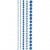 Half Pearls, size 2-8 mm, 140 pcs, blue [HOB-28317]