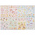 3D Decoupage Tags, sheet 21x30 cm, 16 mixed sheets [HOB-28658]
