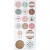 Stickers, sheet 10x23 cm, approx. 16 pc, 1 sheet [HOB-29158]