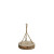 Wooden Disc Ø ±25 h.4cm with hang Cord [IFS-29602]