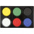 Watercolour In Palette, D: 44 mm, H: 16 mm, 1 set, primary colours [HOB-34480]