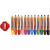 Colouring Pencils, lead: 6 mm, D: 13 mm, 12 pcs, asstd colours [HOB-37295]