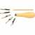Lino Cutter Set, 5 mixed [HOB-38230]