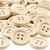 Wooden Buttons, D: 23 mm, 30 pcs [HOB-403081]