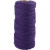 Cotton Twine, L: 100 m, thickness 2 mm, 225 g, violet [HOB-41540]