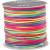 Nylon cord, thickness 1 mm, 28 m, neon multi [HOB-41723]