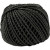 Paper Yarn, thickness 2.5-3 mm, approx. 42 m, 150 g, black [HOB-41725]