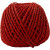 Paper Yarn, thickness 2.5-3 mm, approx. 42 m, 150 g, red [HOB-41732]