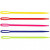 Yarn Needle, L: 7 cm, 50 pcs, asstd colours [HOB-42209]