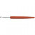 Crochet Hook, size 4, L: 13.3 cm, 1 pc, orange [HOB-42384]
