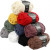 Cotton tube yarn, L: 45 m, 10x100 g, asstd colours [HOB-425000]
