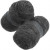 Carded Wool, 2x100 g, natural grey [HOB-45105]