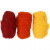 Carded Wool, 3x10 g, yellow/orange harmony [HOB-45333]