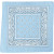 Printed Bandana, size 55x55 cm, 1 pc, light blue [HOB-49745]