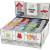Display Box of Printed Bandanas, size 55x55 cm, 144 pcs, asstd colours [HOB-49752]