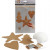 Faux Leather Christmas Ornaments, thickness 0.55 mm, 1 set, natural [HOB-498825]