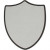 Shield, size 30x35.5 cm, thickness 1.5 cm, 5 pcs, grey [HOB-49886]