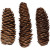 Abies Cone, D: 40 mm, approx. 5 pc, 100 g [HOB-502360]