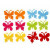 Felt Butterflies, size 3 cm, thickness 1.5 mm, 160 pcs [HOB-504621]