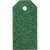 Manila Tags, size 5x10 cm, 300 g, 15 pcs, green [HOB-50998]