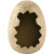 Egg Shell, H: 12 cm, 1 pc [HOB-510430]