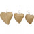 Hearts, H: 6+8+10 cm, 6 pcs [HOB-510461]