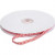 Checked Ribbon, W: 6 mm, 5 m, red/white [HOB-513850]