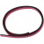 Faux Leather Belt, W: 10 mm, thickness 3 mm, 1 m, pink [HOB-51483]