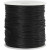 Cotton Cord, thickness 1 mm, 100 m, black [HOB-51514]