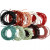 Leather Cord Assortment, thickness 2 mm, 10x3 m, asstd colours [HOB-51529]