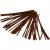 Pipe Cleaners, thickness 6 mm, L: 30 cm, 50 pcs, brown [HOB-51614]