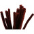 Pipe Cleaners, thickness 15 mm, L: 30 cm, 15 pcs, antique red [HOB-51622]