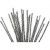Pipe Cleaners, thickness 6 mm, L: 30 cm, 24 pcs, silver [HOB-51635]