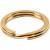 Split Ring, D: 15 mm, 15 pcs, gold-plated [HOB-52610]