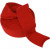 Knitted Tube, W: 80 mm, 10 m, christmas red [HOB-53081]