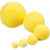 Ball Mix, D: 12+15+20+30+40+50 mm, 90 pcs, yellow [HOB-54102]