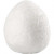Compressed Cotton Eggs, size 10x12 mm, 25 pcs, white [HOB-541610]