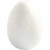 Polystyrene Eggs, H: 8 cm, 5 pcs, white [HOB-543240]