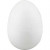 Polystyrene Eggs, H: 7 cm, 50 pcs, white [HOB-543251]