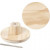 Coat Hook, D: 11 cm, depth 4.5 cm, 1 pc, pine [HOB-54406]