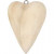 Heart, size 11.5x8.5x3 cm, 1 pc, paulownia [HOB-544240]