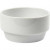 Bowl, D: 10.5 cm, H: 5.5 cm, 6 pcs, white [HOB-55581]