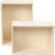 Storage Boxes, H: 27+31 cm, W: 19.5+22.5 cm, 2 pcs, plywood [HOB-56160]