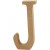 Letter, H: 8 cm, thickness 1.5 cm, 1 pc, MDF [HOB-56369]